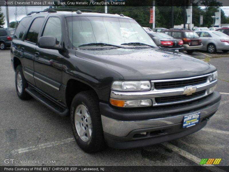 Dark Gray Metallic / Gray/Dark Charcoal 2005 Chevrolet Tahoe LT 4x4