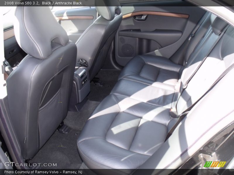 Black / Anthracite Black 2008 Volvo S80 3.2