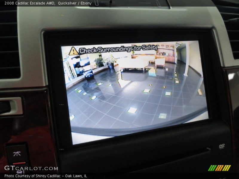 Quicksilver / Ebony 2008 Cadillac Escalade AWD