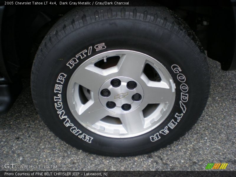 Dark Gray Metallic / Gray/Dark Charcoal 2005 Chevrolet Tahoe LT 4x4