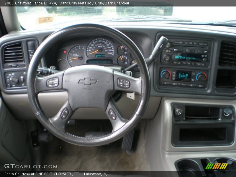 Dark Gray Metallic / Gray/Dark Charcoal 2005 Chevrolet Tahoe LT 4x4