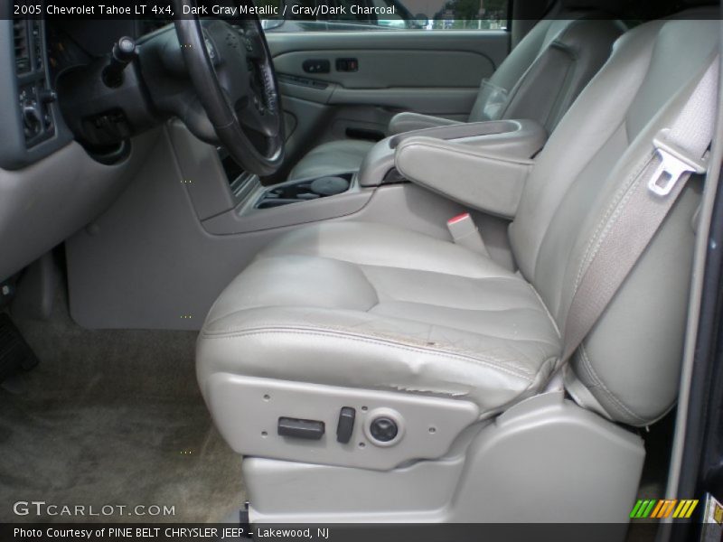 Dark Gray Metallic / Gray/Dark Charcoal 2005 Chevrolet Tahoe LT 4x4