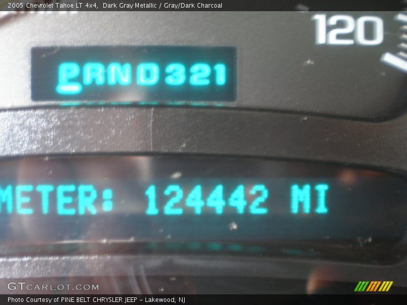 Dark Gray Metallic / Gray/Dark Charcoal 2005 Chevrolet Tahoe LT 4x4