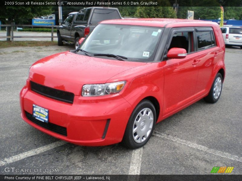 Absolutely Red / Release Series 6.0 Dark Gray/Red 2009 Scion xB Release Series 6.0