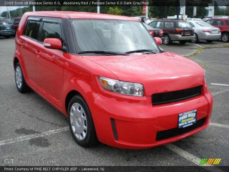 Absolutely Red / Release Series 6.0 Dark Gray/Red 2009 Scion xB Release Series 6.0
