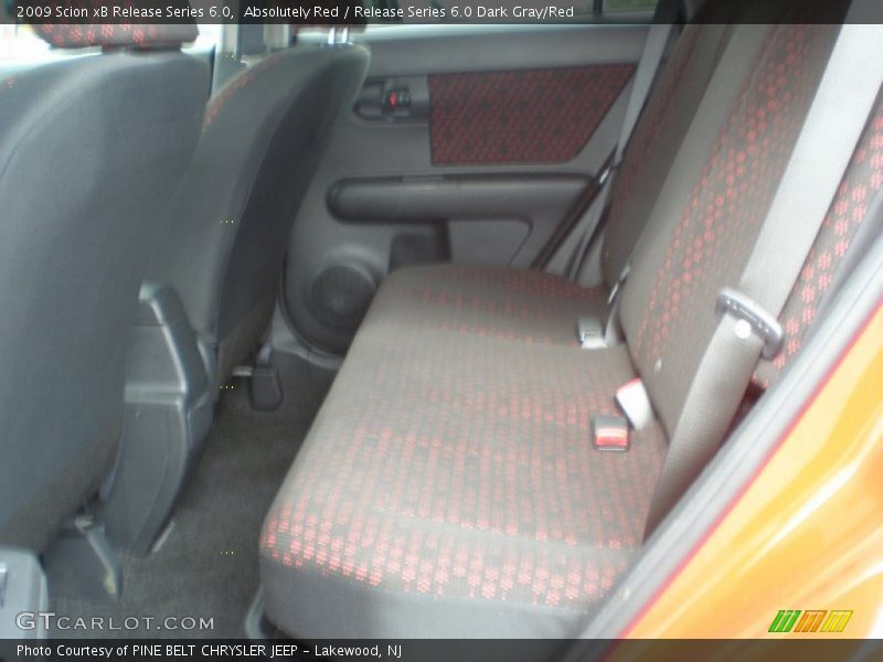 Absolutely Red / Release Series 6.0 Dark Gray/Red 2009 Scion xB Release Series 6.0