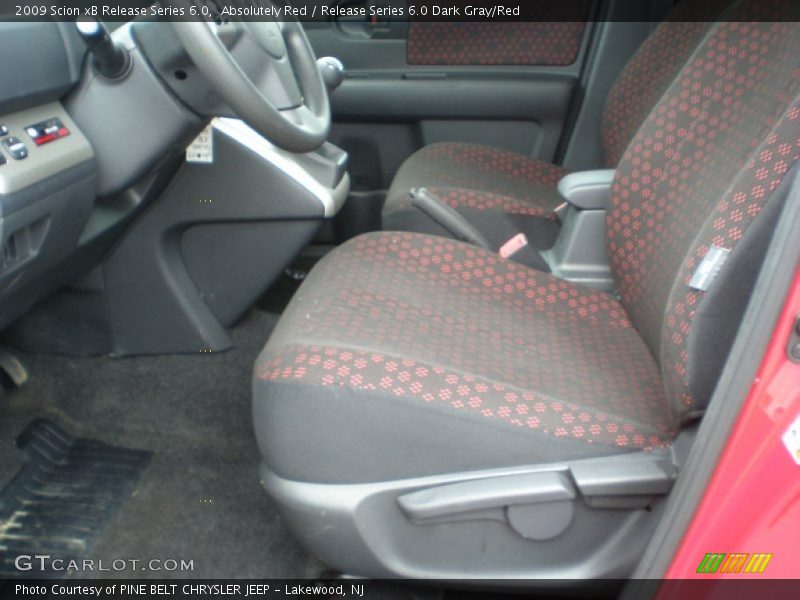 Absolutely Red / Release Series 6.0 Dark Gray/Red 2009 Scion xB Release Series 6.0