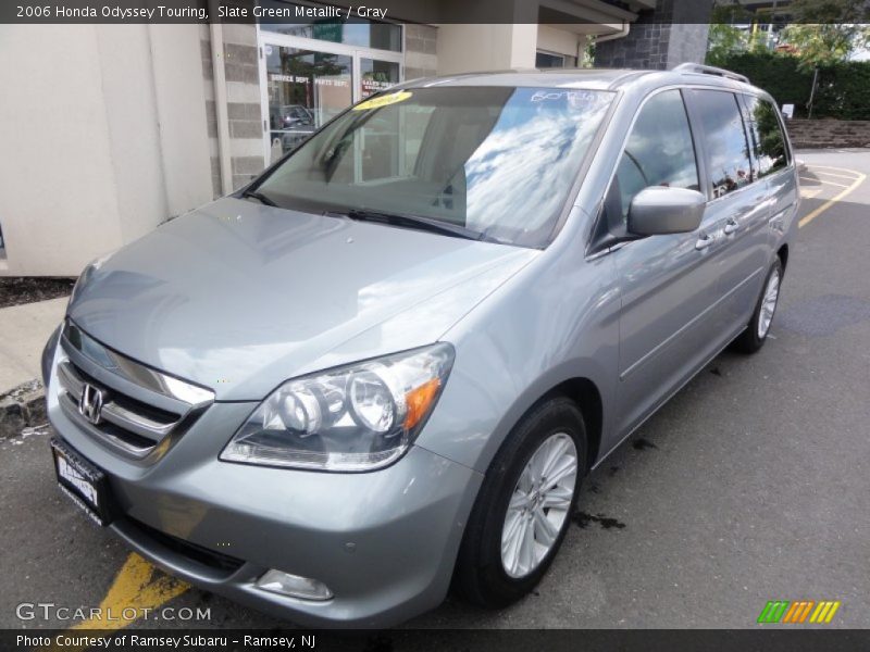 Slate Green Metallic / Gray 2006 Honda Odyssey Touring
