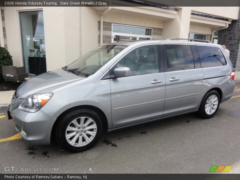 Slate Green Metallic / Gray 2006 Honda Odyssey Touring