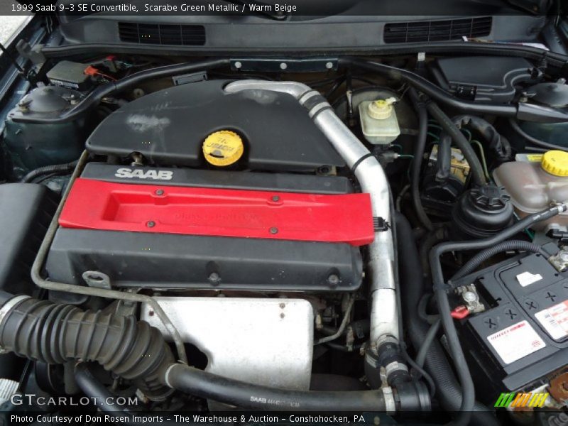  1999 9-3 SE Convertible Engine - 2.0 Liter Turbocharged DOHC 16-Valve 4 Cylinder