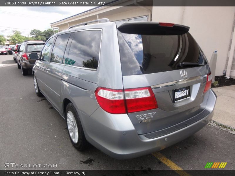 Slate Green Metallic / Gray 2006 Honda Odyssey Touring