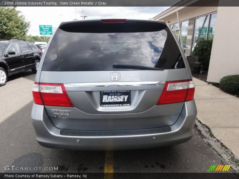 Slate Green Metallic / Gray 2006 Honda Odyssey Touring