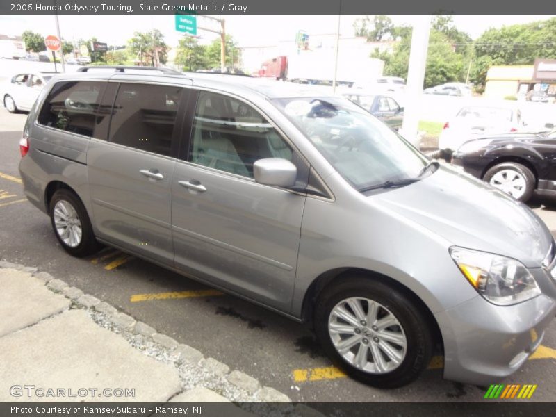 Slate Green Metallic / Gray 2006 Honda Odyssey Touring