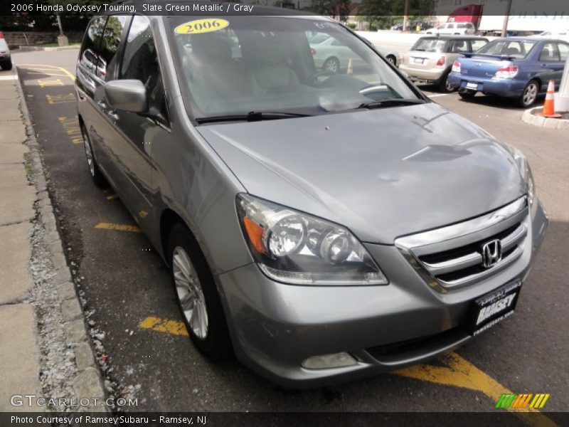 Slate Green Metallic / Gray 2006 Honda Odyssey Touring