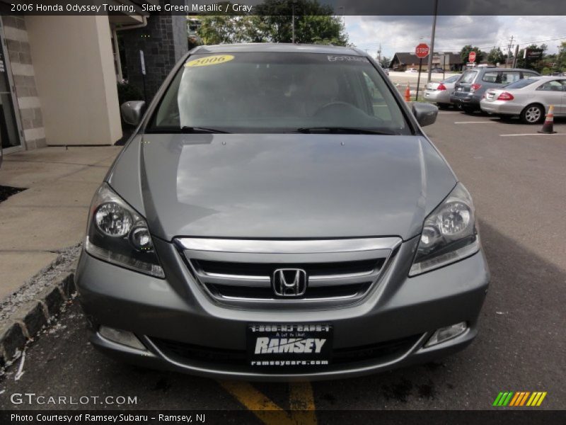 Slate Green Metallic / Gray 2006 Honda Odyssey Touring
