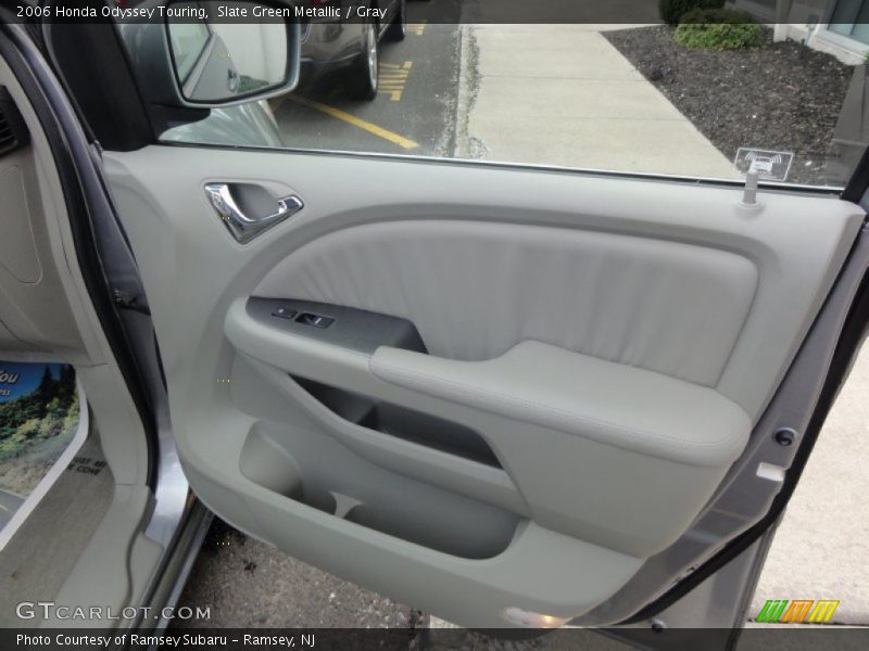 Slate Green Metallic / Gray 2006 Honda Odyssey Touring