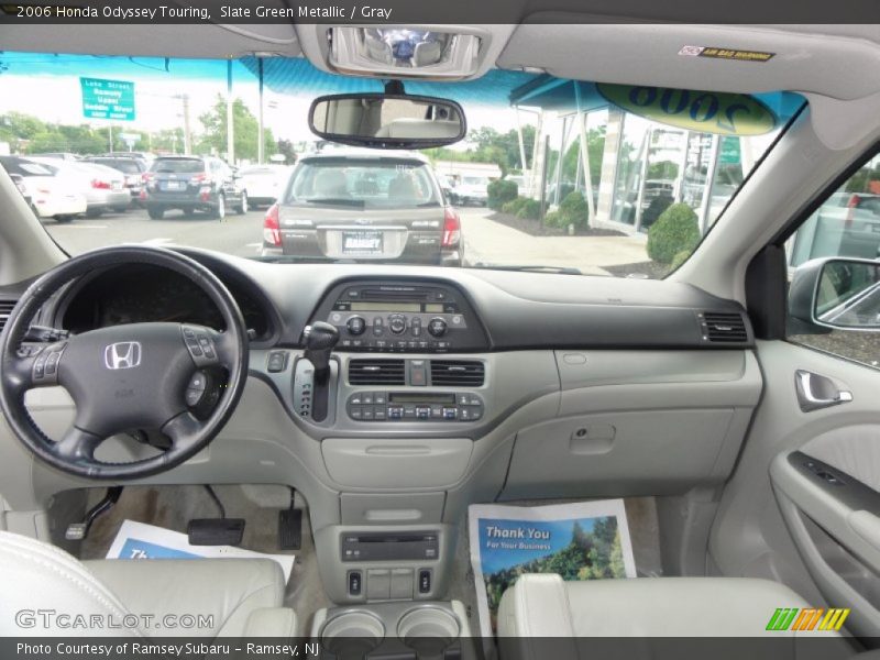 Slate Green Metallic / Gray 2006 Honda Odyssey Touring