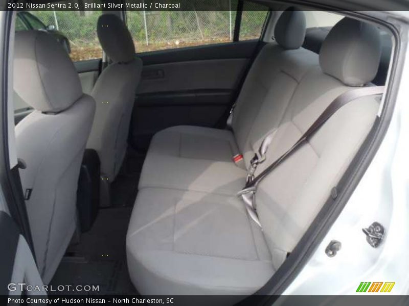 Brilliant Silver Metallic / Charcoal 2012 Nissan Sentra 2.0