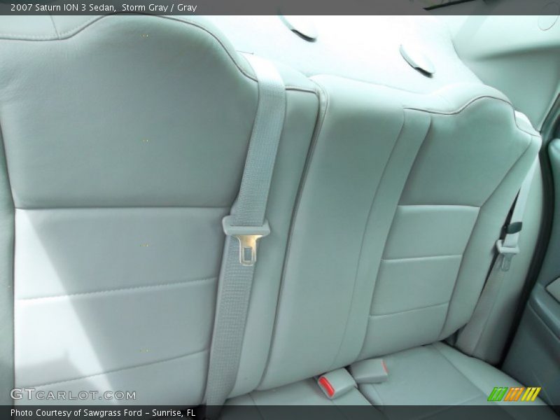 Storm Gray / Gray 2007 Saturn ION 3 Sedan
