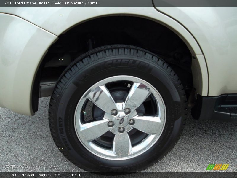 Gold Leaf Metallic / Camel 2011 Ford Escape Limited