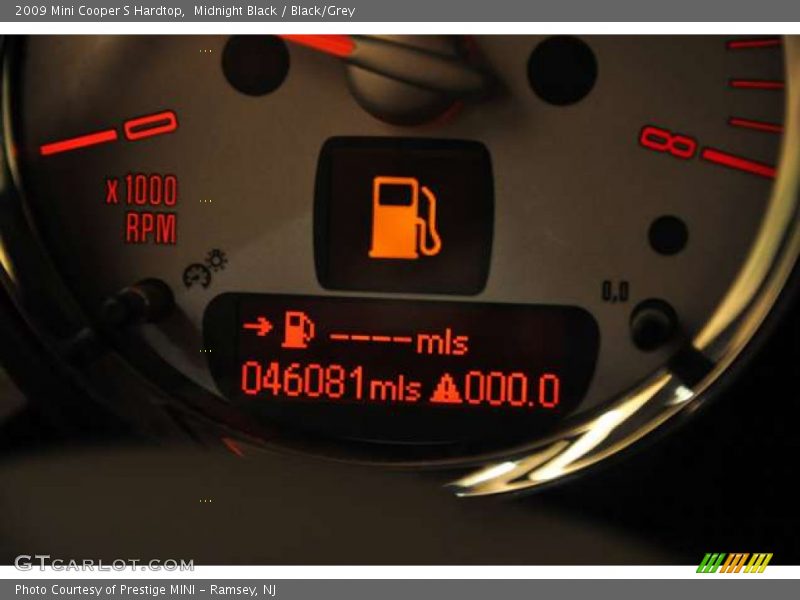 Midnight Black / Black/Grey 2009 Mini Cooper S Hardtop