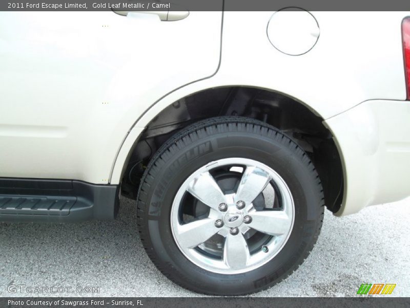 Gold Leaf Metallic / Camel 2011 Ford Escape Limited