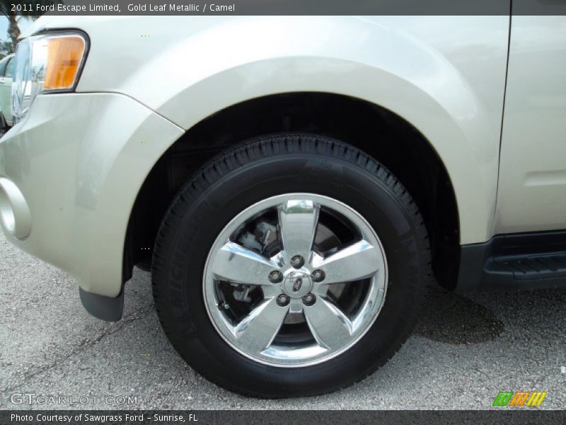 Gold Leaf Metallic / Camel 2011 Ford Escape Limited