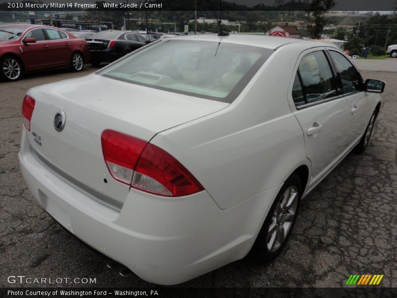 White Suede / Camel 2010 Mercury Milan I4 Premier