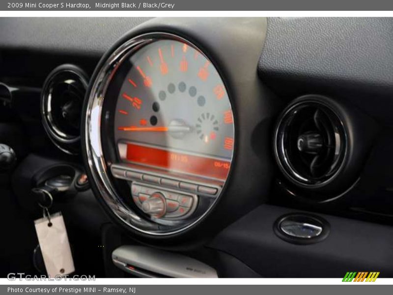 Midnight Black / Black/Grey 2009 Mini Cooper S Hardtop