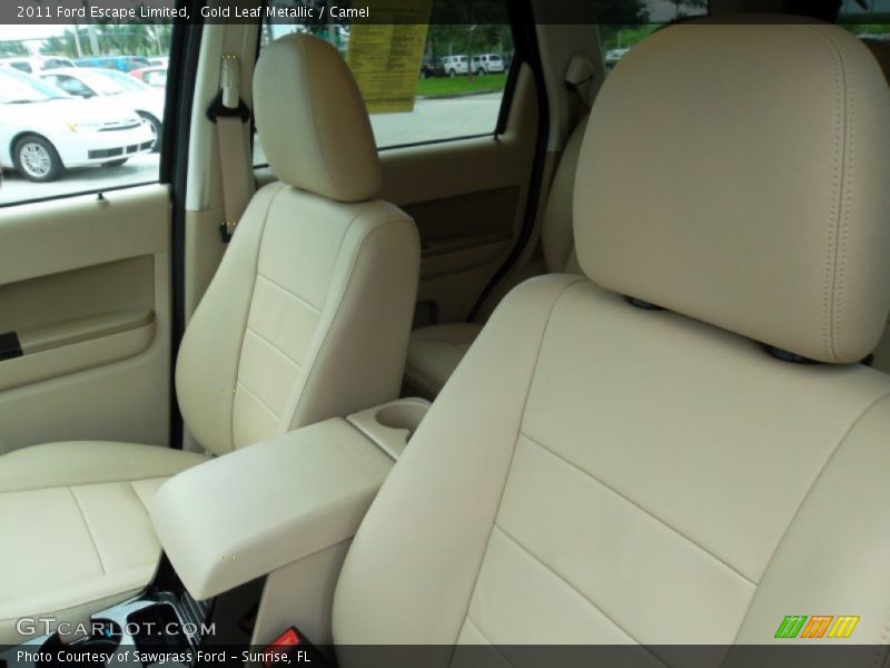 Gold Leaf Metallic / Camel 2011 Ford Escape Limited