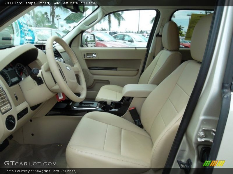 Gold Leaf Metallic / Camel 2011 Ford Escape Limited