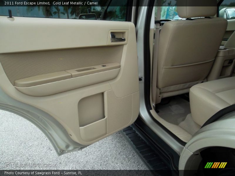 Gold Leaf Metallic / Camel 2011 Ford Escape Limited