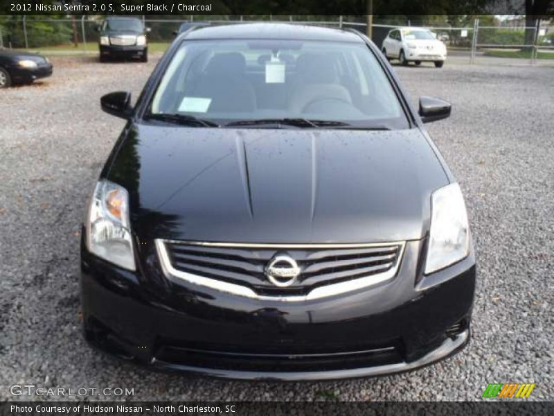 Super Black / Charcoal 2012 Nissan Sentra 2.0 S