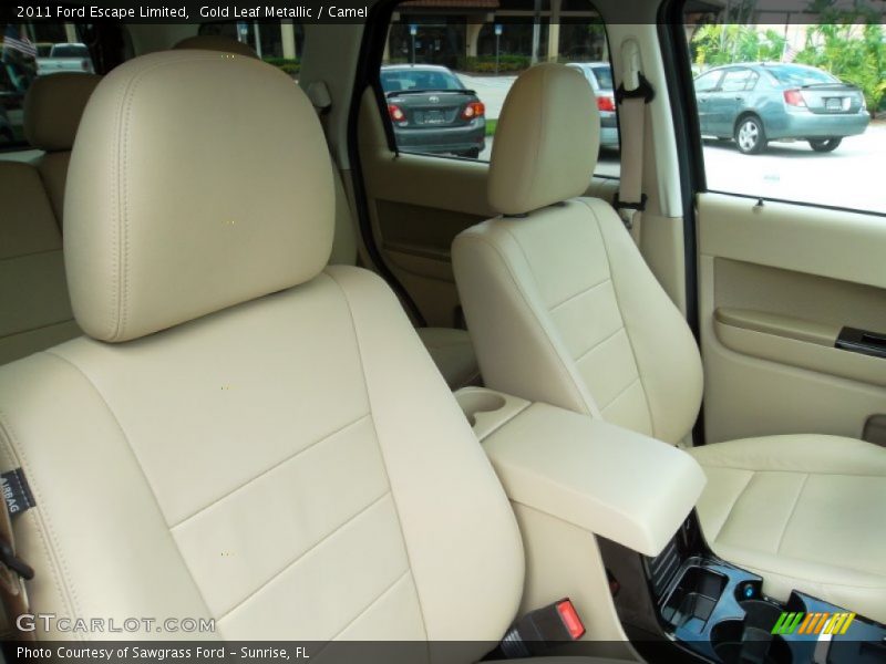 Gold Leaf Metallic / Camel 2011 Ford Escape Limited