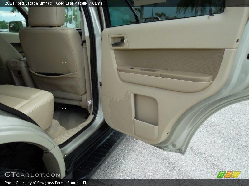 Gold Leaf Metallic / Camel 2011 Ford Escape Limited