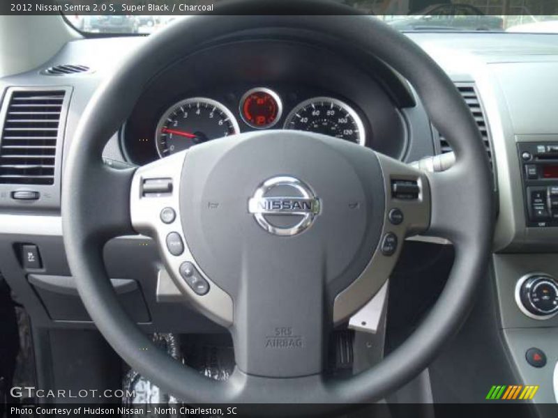 Super Black / Charcoal 2012 Nissan Sentra 2.0 S