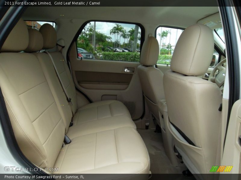 Gold Leaf Metallic / Camel 2011 Ford Escape Limited