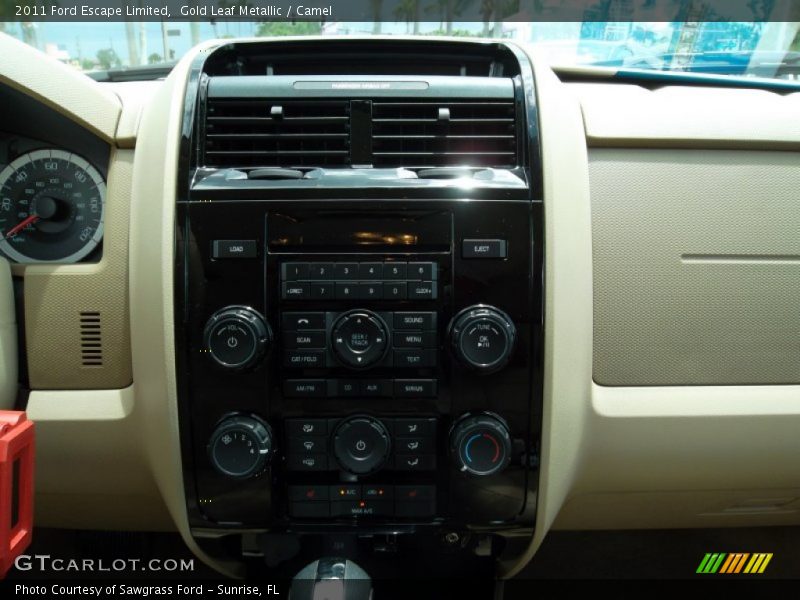 Gold Leaf Metallic / Camel 2011 Ford Escape Limited
