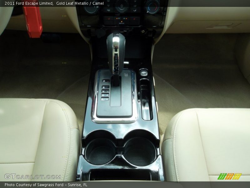 Gold Leaf Metallic / Camel 2011 Ford Escape Limited