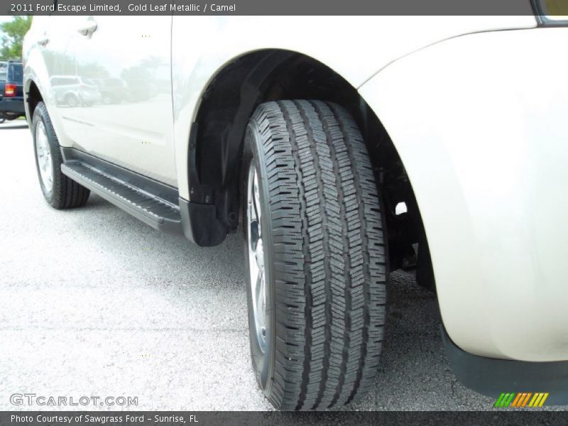 Gold Leaf Metallic / Camel 2011 Ford Escape Limited