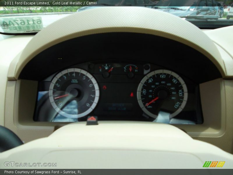 Gold Leaf Metallic / Camel 2011 Ford Escape Limited