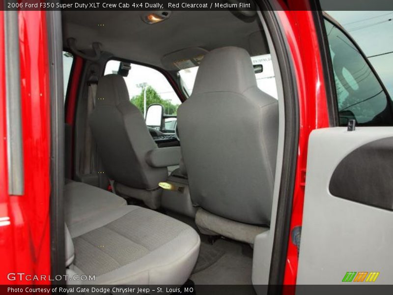 Red Clearcoat / Medium Flint 2006 Ford F350 Super Duty XLT Crew Cab 4x4 Dually