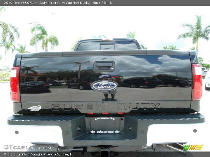 Black / Black 2010 Ford F450 Super Duty Lariat Crew Cab 4x4 Dually