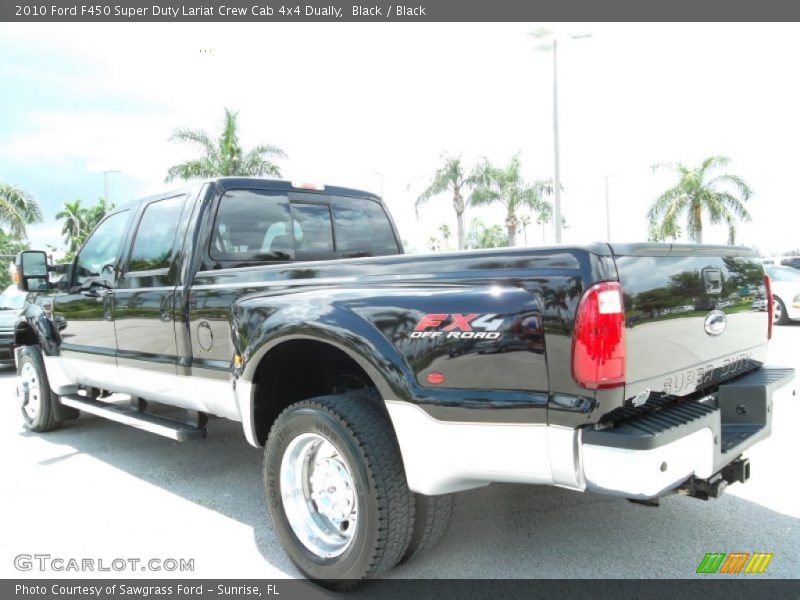 Black / Black 2010 Ford F450 Super Duty Lariat Crew Cab 4x4 Dually