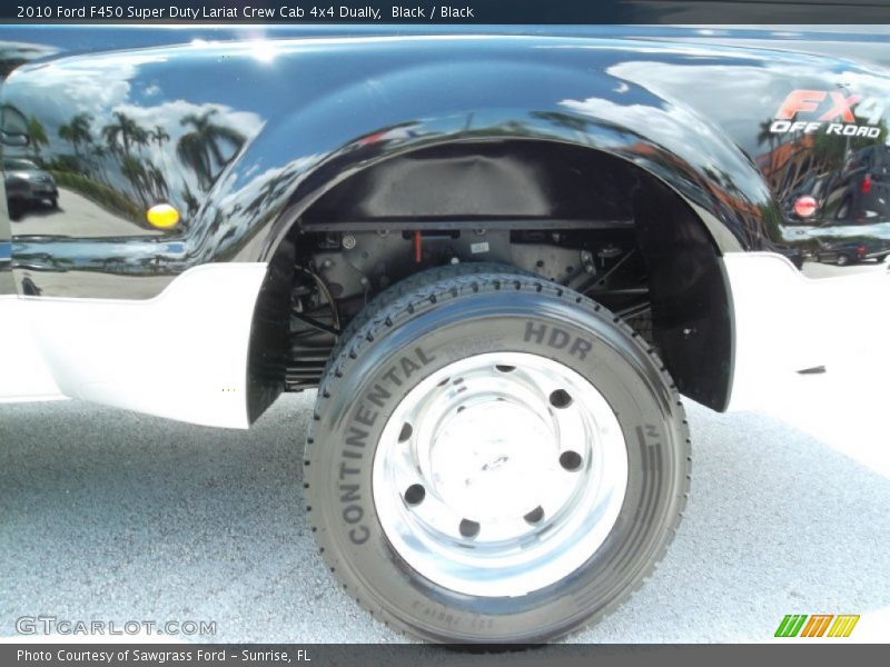 Black / Black 2010 Ford F450 Super Duty Lariat Crew Cab 4x4 Dually