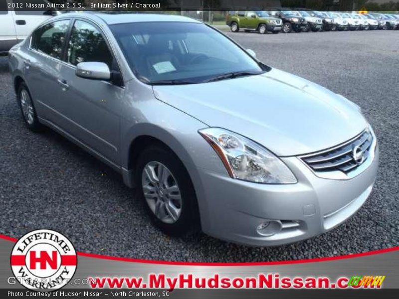 Brilliant Silver / Charcoal 2012 Nissan Altima 2.5 SL