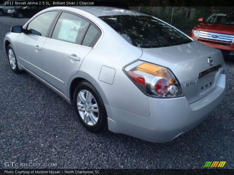 Brilliant Silver / Charcoal 2012 Nissan Altima 2.5 SL