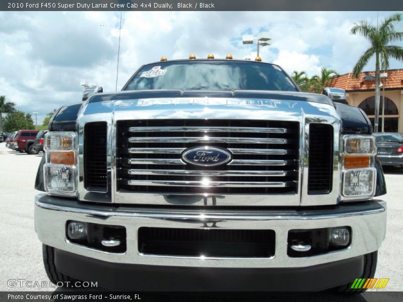 Black / Black 2010 Ford F450 Super Duty Lariat Crew Cab 4x4 Dually