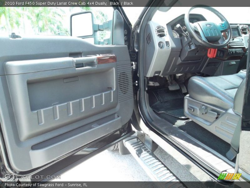 Black / Black 2010 Ford F450 Super Duty Lariat Crew Cab 4x4 Dually