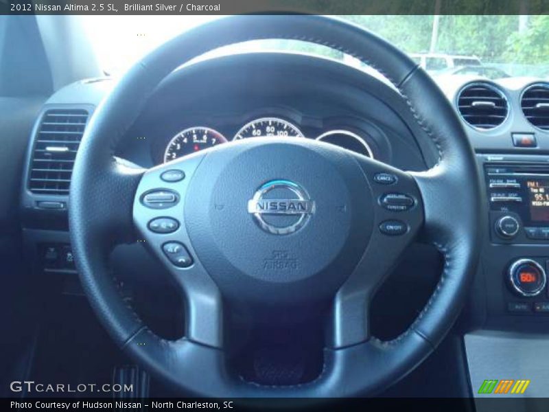 Brilliant Silver / Charcoal 2012 Nissan Altima 2.5 SL